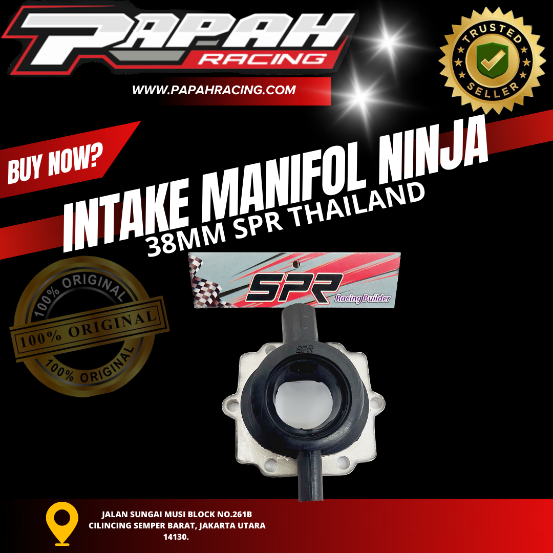 KARET INTAKE MANIPOL KAWASAKI NINJA 38 SPR THAILAND